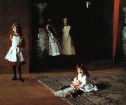 John Singer Sargent The Daughters of Edward Darley Boit painting